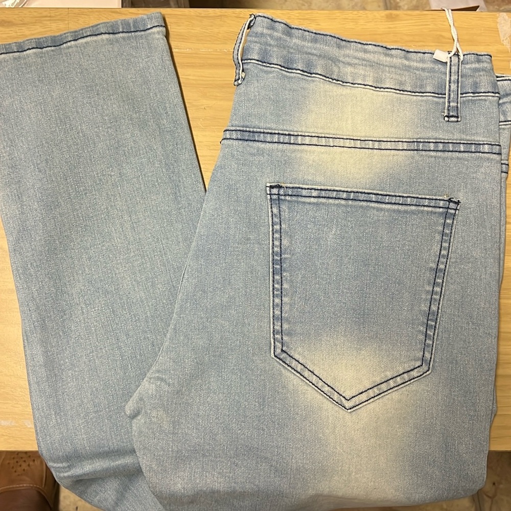 Blue jeans waist size 34
